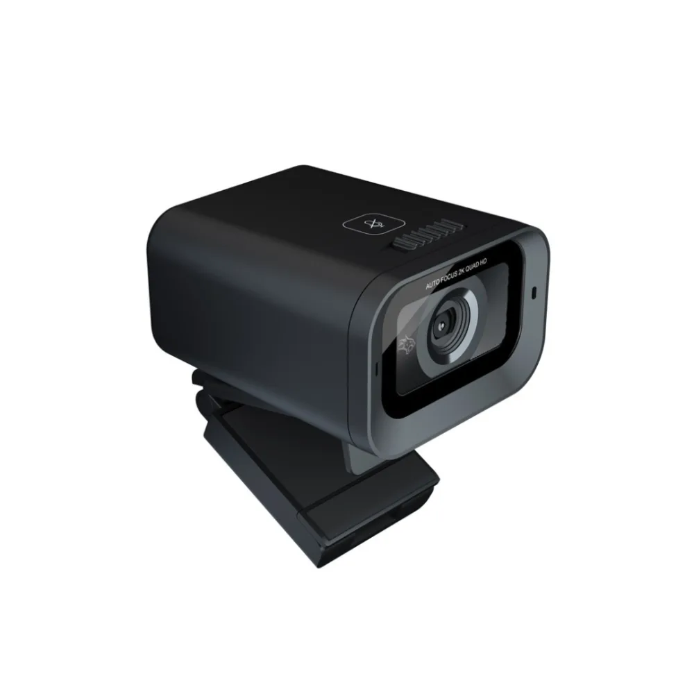 Porodo Gaming 2K 30fps Auto Focus Web Cam with in-built Mic and Tripod stand
