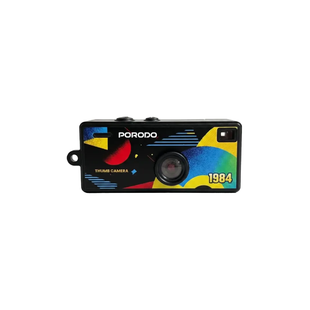 Porodo Lifestyle Memo Thumb-Sized Digital Camera with Flip TFT Display