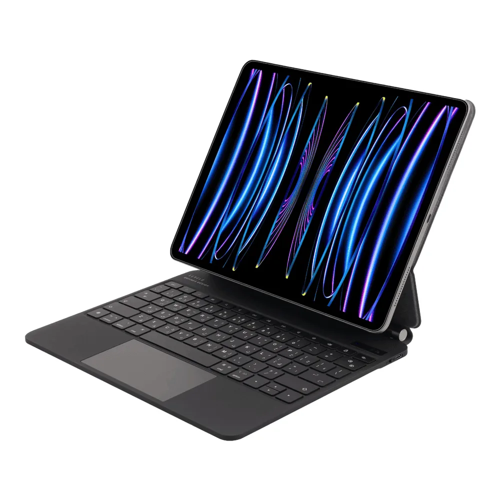 Levelo AeroBoard Saffanio Leather Wireless Keyboard for Apple iPad Pro M4 Chip — 13"