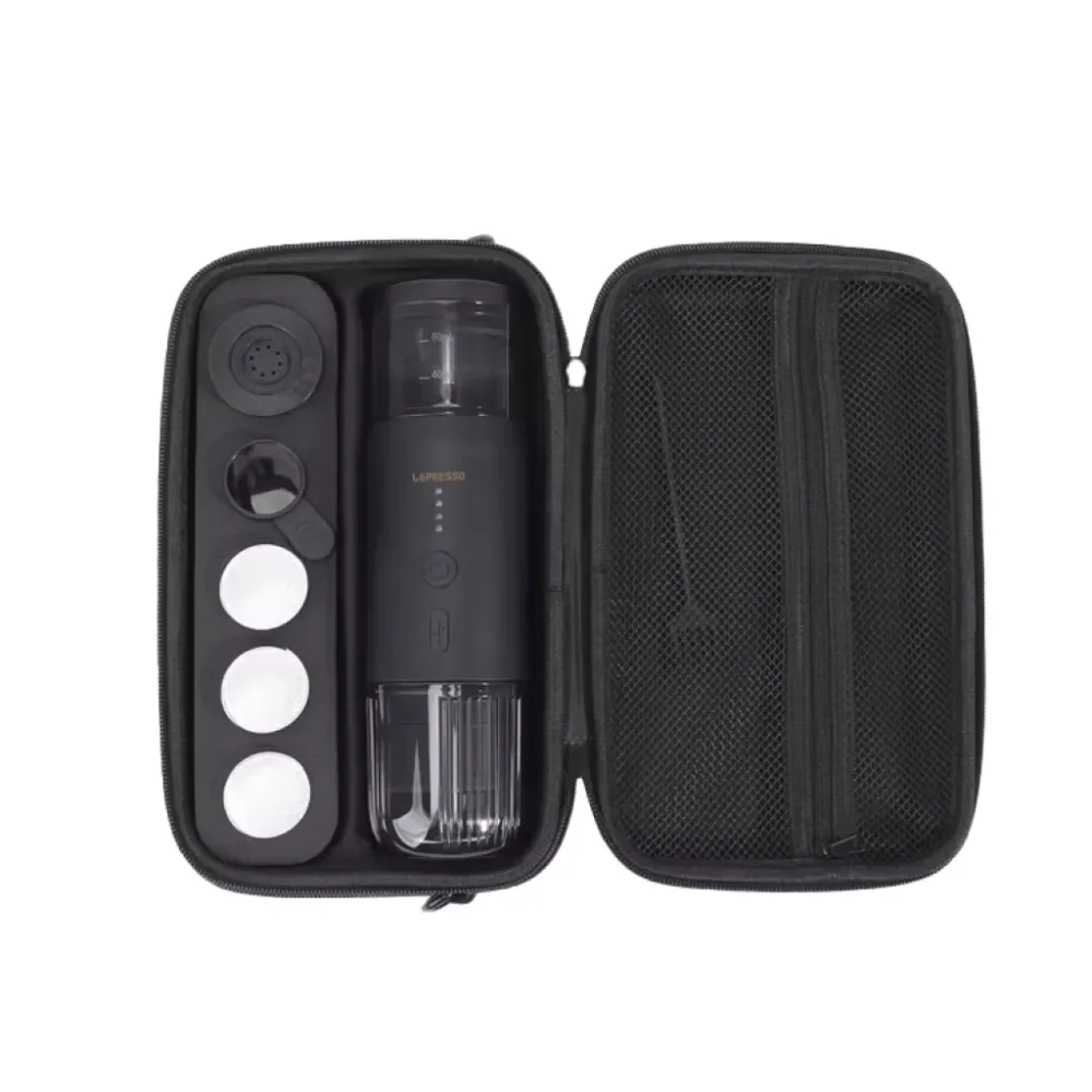 LePresso Portable Mini Espresso Machine with Travel Pouch
