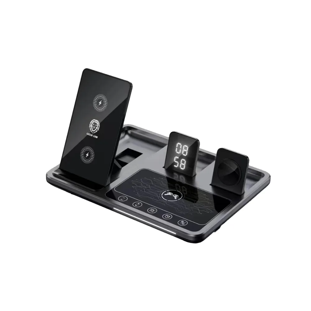 Green Lion 4 in 1 Wireless Charging Station 15W