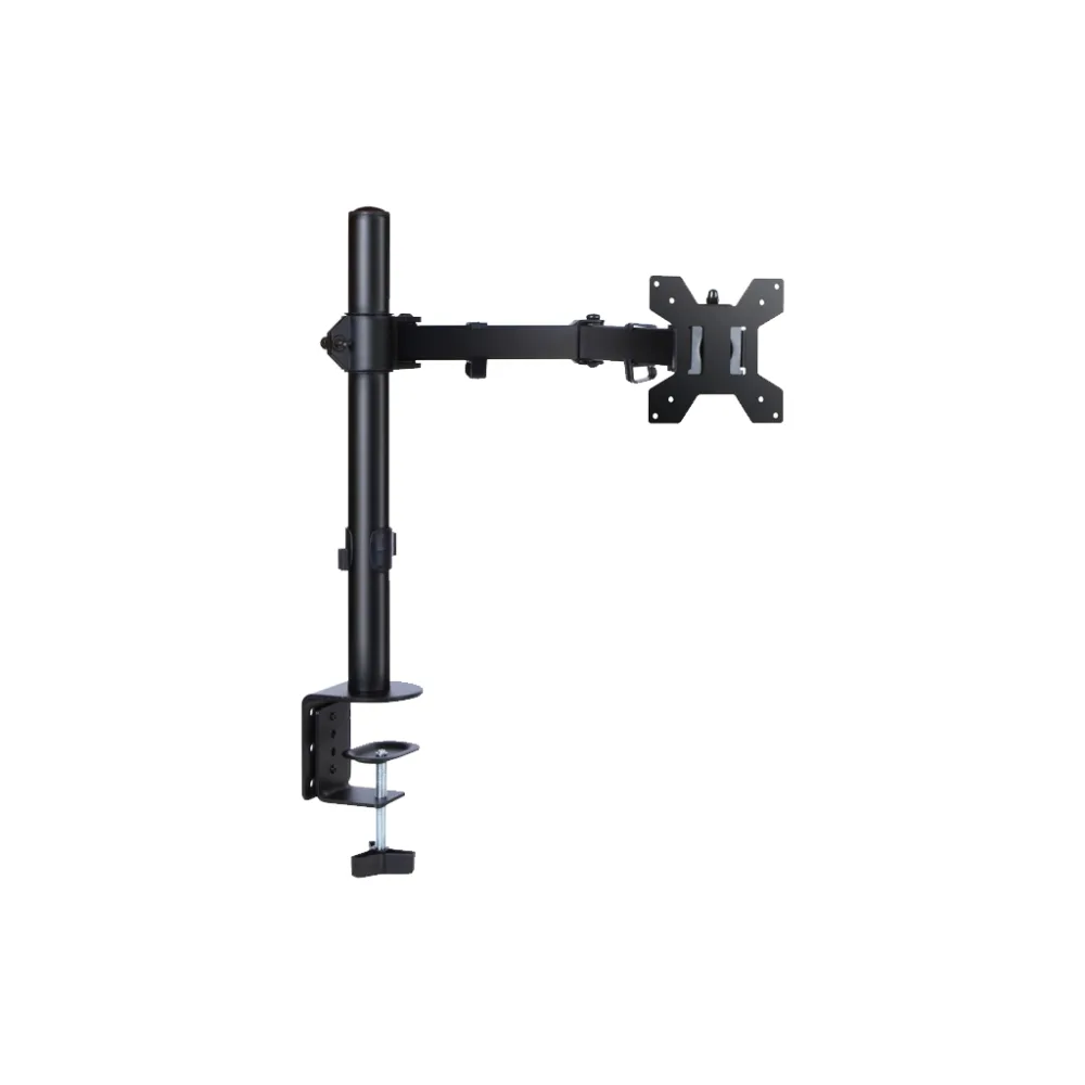 Adjustable Single Monitor Desk Mount (15"–30")