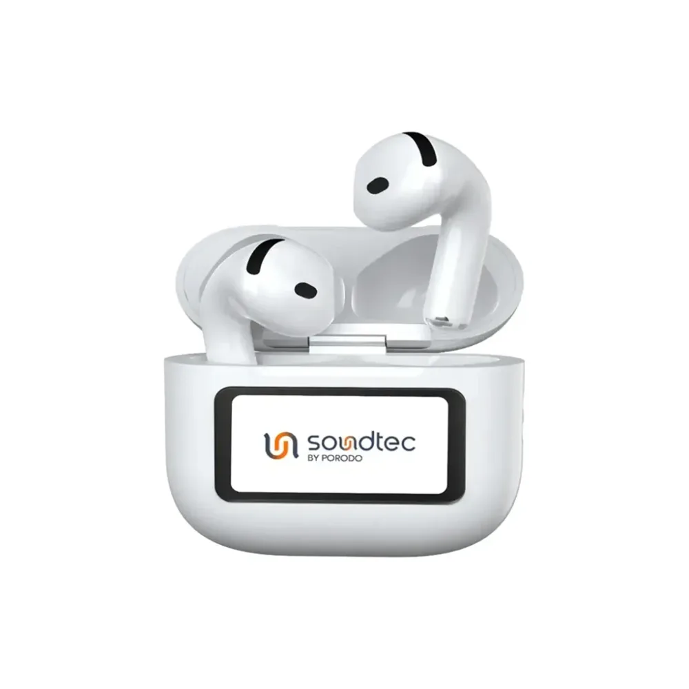 Porodo Soundtec ANC TWS Earbuds with Touch Screen